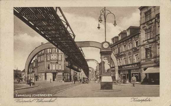 Kaiserplatz in Vohwinkel vermutlich nach 1925